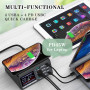 Wireless Charger Charging Station 110W Quick Charge USB Charger Adapter PD USB C Fast Phone Charger For iPhone 13 12 iPad Xiaomi