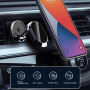 Metal Magnetic Car Phone Stand Cell GPS Folding Adjustable Bracket 360 Rotating Mobile Navigation Bracket Car Dashboard Holder