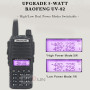 Baofeng UV 82 Military Walkie Talkie Long Range 10 KM 8W H/M/L HIgh Power Modes Dual PTT UV-82 UHF VHF Ham Radios 10 KM UV-82 HP