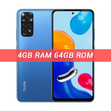 Xiaomi Redmi Note 11 64GB / 128GB Smartphone Snapdragon 680 90Hz AMOLED DotDisplay 50MP Quad Camera 33W 5000mAh