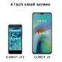 Smartphone 4-Inch Mini Phone, Cubot J10, 32GB ROM 2350mAh 5MP Rear Camera Google Android 11 Dual SIM Card 3G Telephone Face ID