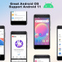 Smartphone 4-Inch Mini Phone, Cubot J10, 32GB ROM 2350mAh 5MP Rear Camera Google Android 11 Dual SIM Card 3G Telephone Face ID