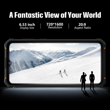 HOTWAV W10 Pro/W10 Smartphone 15000mAh 6GB+64GB/4GB+32GB 1TB Expansion Rugged MobilePhone Android 12 6.53'' 20MP/13MP Cellphone
