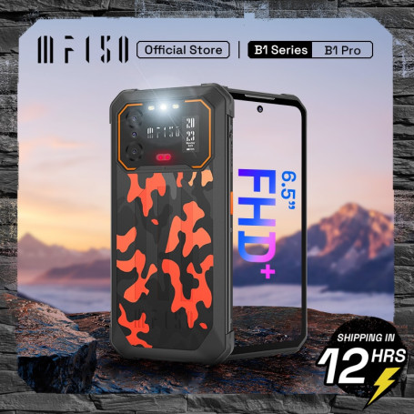 IIIF150 B1 Pro 6.5"FHD+ Display Rugged Phone Night Vision Smartphone Cell Celulares 10000mAh 48MP Camera 2MP Macro Android 12