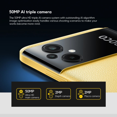 Global Version POCO M5 4GB 64GB / 6GB 128GB NFC Smartphone MTK G99 Octa Core 90Hz 6.58" FHD+ Display 5000mAh 50MP Triple Camera