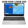 Intel 11th Gen N5095 Quad Core Laptop 15.6 Inch DDR4 16GB RAM Win 10 Notebook Full Size Backlit Keyboard Fingerprint Unlock