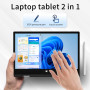 Tablet Laptop 2 in 1 Notebook Computer