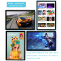 New 10.1 Inch Android Tablet PC Octa Core 4GB RAM 64GB ROM 4G LTE Network AI Speed-up Tablets Dual SIM WiFi Type-C Android 10