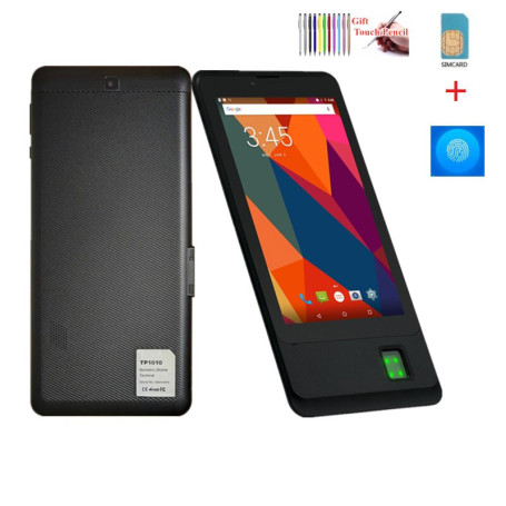 Flash Sales Fingerprint Android 8.1  Phone Call Tablet 7 '' MTK8735 GSM 1GB / 8GB IPS Screen Quad Core 4000mAh Dual SIM Slot