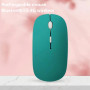 Rechargeable Wireless Bluetooth Mouse 2.4G USB Mice For Android Windows Tablet Laptop Notebook PC For IPAD mobile