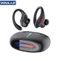 GM5 Bluetooth 5.3 Earphone Game Wireless Headphones LED Display EarHooks Stereo Music Dual Mode Headset with Mic IPX7 Waterproof