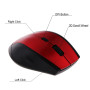 2.4GHz Wireless Mouse 1200DPI Optical Gaming Mouse Wireless for Laptop 6 Keys Mice with USB Receiver