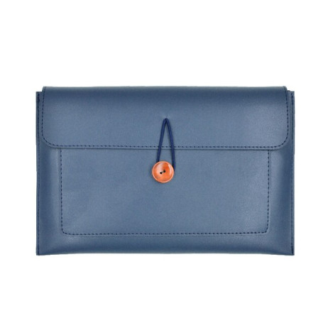 Double Layer High Capacity 13 inch Laptop Bag Cover,PU Leather Laptop Sleeve Case For M1 M2 MacBook Pro Air 13.3 Pouch