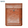 Double Layer High Capacity 14 inch Laptop Bag Cover,PU Leather Laptop Sleeve Case For M1 M2 MacBook Pro 14