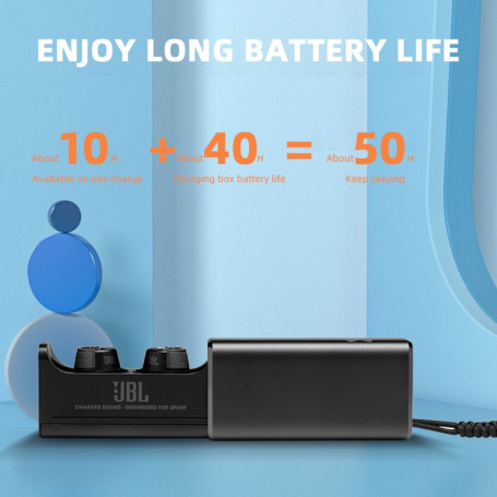 JBL UA FLASH X Ture Wireless Earphones Bluetooth 5.0 Sport Waterproof Headphones TWS Headset Handsfree Call with Mic Charge Case