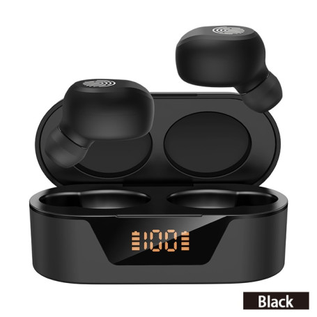 RUSAM BL31 Bluetooth Headset TWS Wireless Headphones Smart Touch Control Game Earbuds Active Noise Cancellation Sport Earphones