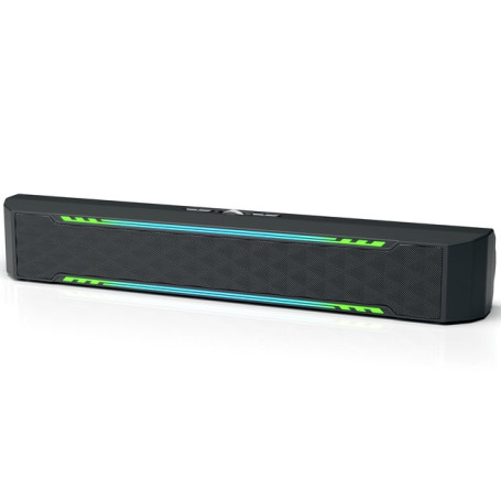 C4 Computer Speakers PC RGB Gaming Sound Bar Portable Wireless Bluetooth Speaker for Desktop Monitor, Laptop, PS5, Xbox Console