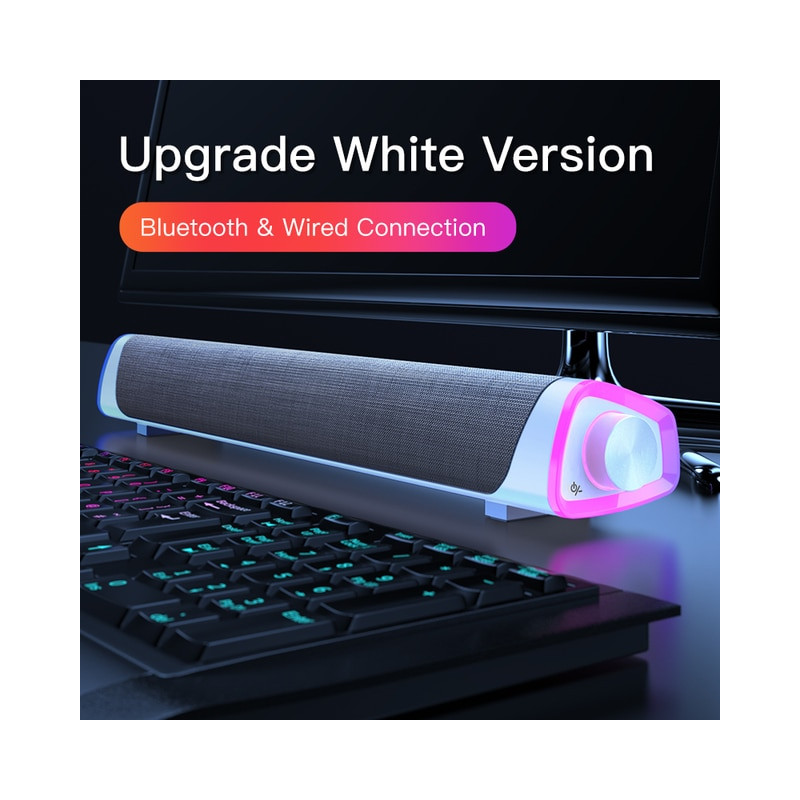 4D Computer Speaker Bar Stereo Sound Subwoofer Bluetooth Speaker For
