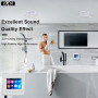 Smart Home Cinema Mini Bluetooth-compatible Wall Amplifier Audio Stereo Bathroom Waterproof Ceiling Speaker Background Music