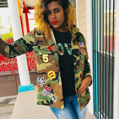 Winter Turn-down Collar Long Sleeve Embroidery Patch Multiple Pockets Camouflage Jacket