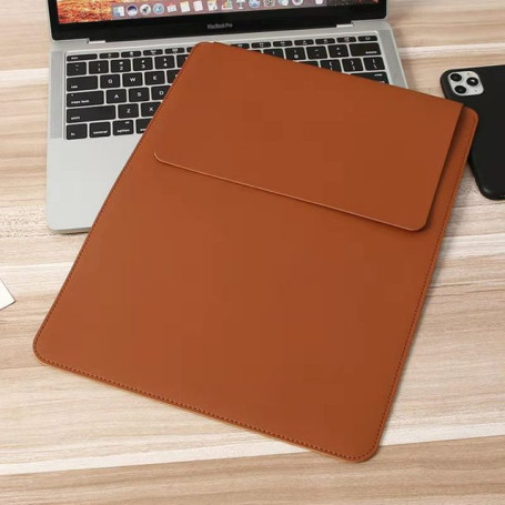 13.3 Inches High Capacity Laptop Bag Cover PU Leather Laptop Sleeve Case For Ipad Laptop Fashion Leather Laptop Bag Cover