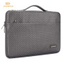 Bright Grey Or Black Waterproof Shookproof Laptop Sleeve Bag With Handle For 10" 11" 13" 13.3" 14" 15.6" inch Notebook