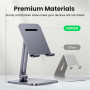 Tablet Phone Stand Aluminum iPad Stand For iPad Pro iPhone Xiaomi Tablet Support Laptop Stand Tablet Holder
