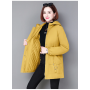Thick Cotton Hooded Jacket /Loose Female Coat