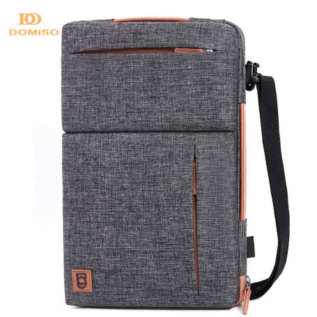 Multi-use Strap Laptop Sleeve Bag With Handle For 10" 13" 14" 15.6" 17" Inch Laptop Shockproof Computer Notebook Bag,Grey