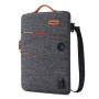11 13 14 15.6 17.3 Inch Waterproof Laptop Bag Polyester with USB Charging Port Headphone Hole Notebook Laptop Sleeve
