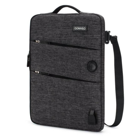 11 13 14 15.6 17.3 Inch Waterproof Laptop Bag Polyester with USB Charging Port Headphone Hole Notebook Laptop Sleeve