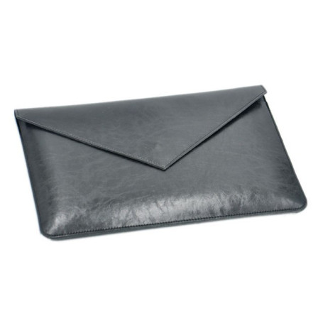 Laptop Bag Case PU Leather Sleeve For M1 M2 MacBook Pro Retina & Air 13 Dual Pocket Envelope Style Dell HP Pouch