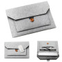 Laptop Sleeve Felt Ultralight Notebook Tablet Pad Case Multi-pocket Pouch Bag Briefcases for Apple Macbook/ Asus 11.6/13/14/15"