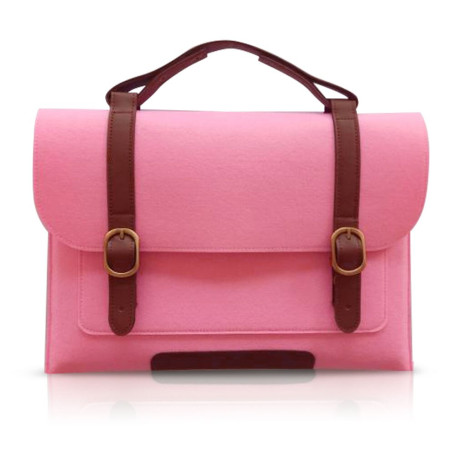 11.6/13.3/14/15.6 Laptop Sleeve Handle Felt Ultralight Notebook Tablet Case Front-pocket Pouch Bag Briefcases for Macbook/ Dell