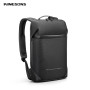 Slim Laptop Backpack Men 15.6 inch Office Work Men Backpack Business Bag Unisex Black Ultralight Backpack Thin Mochila