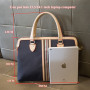 Women's Briefcase High Quality Waterproof Nylon Fashion Portable Women Shoulder Bag For Lady Work Office Handbag Briefcases New