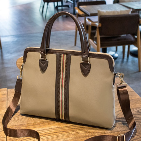 Women's Briefcase High Quality Waterproof Nylon Fashion Portable Women Shoulder Bag For Lady Work Office Handbag Briefcases New