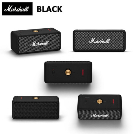 MARSHALL Original EMBERTON Wireless Bluetooth Speaker IPX7 Waterproof Sports Speaker Stereo Bass Sound Outdoor Portable Speakers