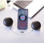 EWA A110Mini TWS Wireless Bluetooth Speakers Portable Built-in Battery Loud Sound Strong Bass Metal  For Meditation Speaker
