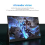 HD Portable Displays 1920*1080 60Hz IPS Monitors 14 Inch LCD Gaming Screen For PC Conputer Laptops Mac Phone Xbox PS4