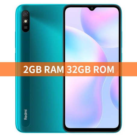 Xiaomi Redmi 9A Global Version Smartphone 2GB 32GB ROM 5000mAh 6.53" MTK Helio G25 Octa Core 13MP AI Camera