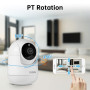 Fuers 3MP IP Camera Tuya Smart Home Indoor WiFi Wireless Surveillance Camera Automatic Tracking CCTV Security Baby Pet Monitor