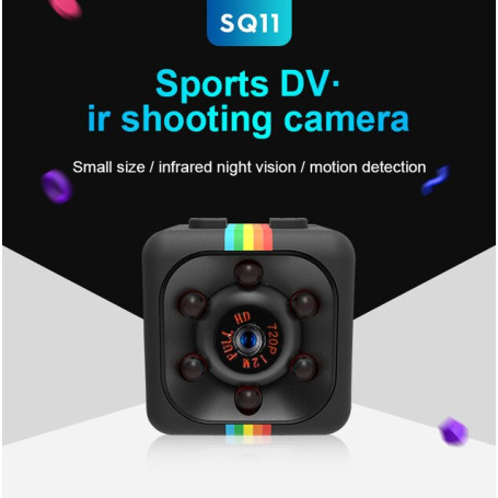 Sq11 Camera Outdoor Sport Dv Camera HD Aerial Camera Matte Night Vision Map Direct Recording Camera