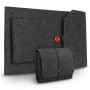 13.3/15.6 Laptop Sleeve Handle Felt Ultralight Notebook Tablet Case Front-pocket Pouch Bag Briefcases for Macbook/ Dell