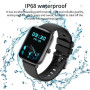 LIGE Smart Watch Men Women Heart Rate Monitoring Sport Watches Man IP68 Waterproof Women Smartwatch For Xiaomi Huawei Apple