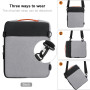 Laptop Tablet Shoulder Bag, Briefcase Sleeve for 12.9" iPad Pro 2018-2021,Surface Go 2, Galaxy Tab, 11-11.6" Laptop Notebook