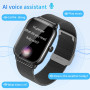 Smart Watch For Men 1.9 inch Full Touch Screen Bluetooth Waterproof Watches Sports Fitness Tracker Smartwatch Man Reloj Hombre