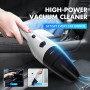 Automotive Supplies Wet And Dry Dual Car Vacuum Wireless Mini Handheld Vacuum Cleaner High Power Home Car Dual Use