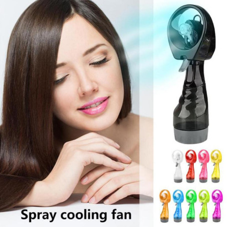 Spray Fan Handheld Convenient Hand-crank Humidification Mini Water Spray Humidifier Cooling Portable Desktop Air Spray Fans