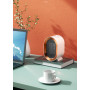 Desktop Electric Heater Mini Portable Fan Heater PTC Ceramic Heating Warm Air Blower Home Office Warmer Machine 1200W for Winter